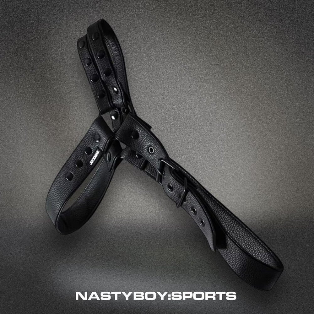Men's Harness Leather Harness For Men Adjustable … - image 4
